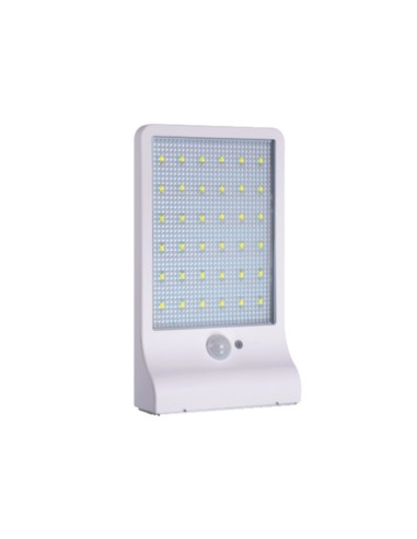 Plafoniera 36 LED ad energia solare bianca