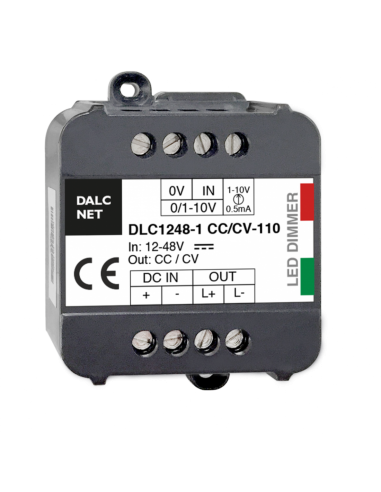 Fader dimmer driver 12/24/48v in voltaggio costante 1-10v e 0-10v