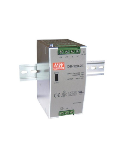 Alimentatore AC/DC 120w 12v 10a din rail