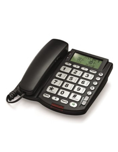Telefono da scrivania con tasti grandi indicatore di chiamata luminoso