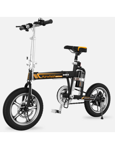 Bici elettrica pedalata assistita 20km/h autonomia 100km nera