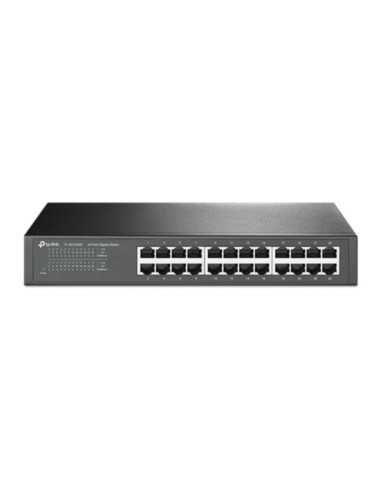 Switch 24 porte lan 10/100/1000 desktop/rackmount 13"