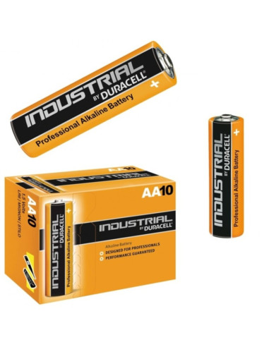 Batteria AA duracell industrial blister 10pz