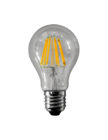 Lampada LED E27 220V 6W 360° classica bianco naturale filamento