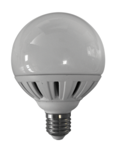 Lampada LED E27 220V 18W 3000k globo bianco caldo
