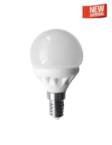 Lampada LED E14 220V 6W 2700k 470lm 270° bianco caldo