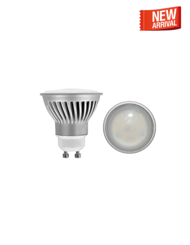 Lampada LED GU10 230V 8,5w bianco caldo