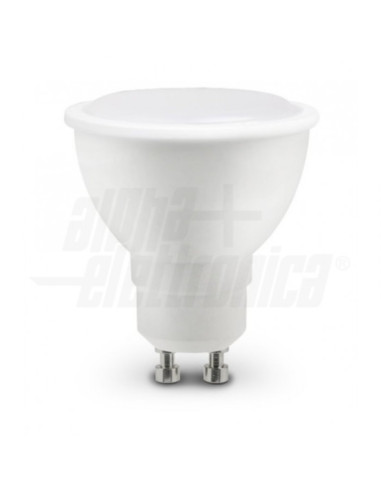 Lampada LED GU10 230V 6W bianco caldo  120° 3000K