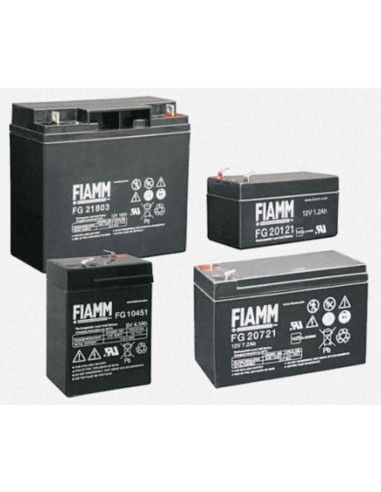 Batteria piombo Fiamm 12FGH23 12V 5Ah