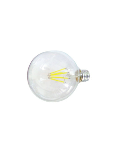 Lampada LED E27 220V 6W 4000k 95mm bianco naturale