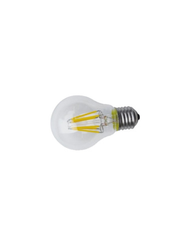 Lampada LED E27 220V 6W 3000k goccia bianco caldo a filamento