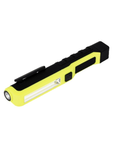 Torcia da lavoro cob 3W + LED 1w 180+90 lumen