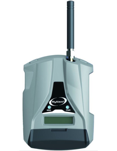 Terminale remoto GSM/GPRS con rele' e morsetti + guscio grigio