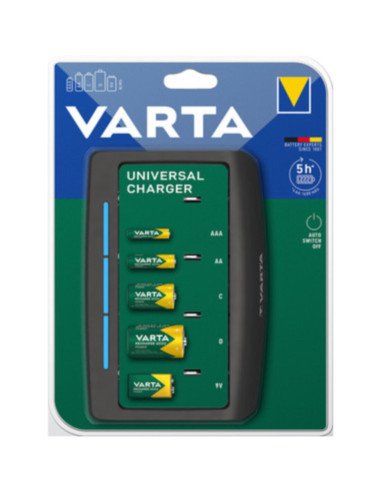 Carica batterie universale AAA / AA / C / D / 9V