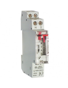 Interruttore orario elettromeccanico giornaliero batteria...