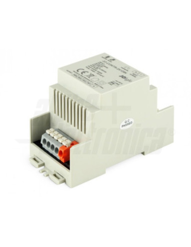 Controller ric rf per telec monocolore cct regolabile RGBw 12/24v barra din