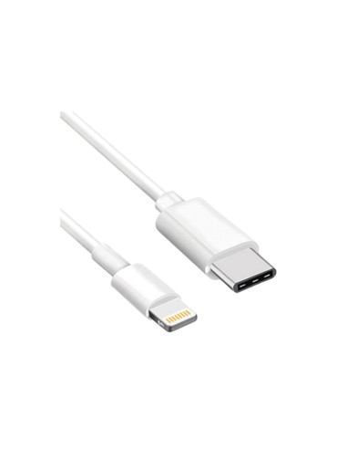 Cavo USB-C / lightning 1 m bianco