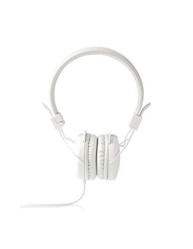 Cuffia filari on-ear bianca con spina jack stereo con cavo 1,2m