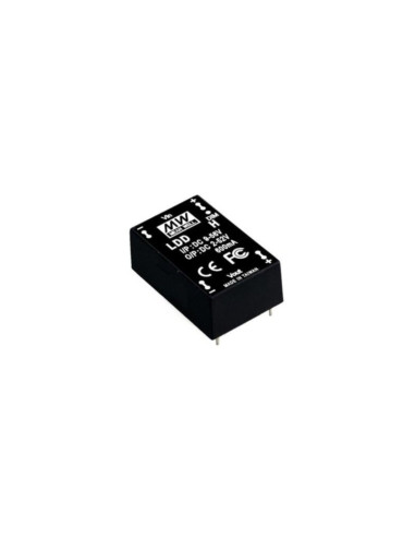 Dc/dc driver LED constant current 18W in 9-56VDC out 2-52vdc 350mA