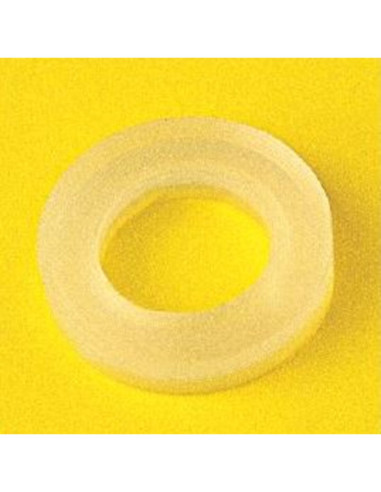 Distanziale antivibrazione nylon neutro h.3,3mm ⌀14mm - foro ⌀8,1mm