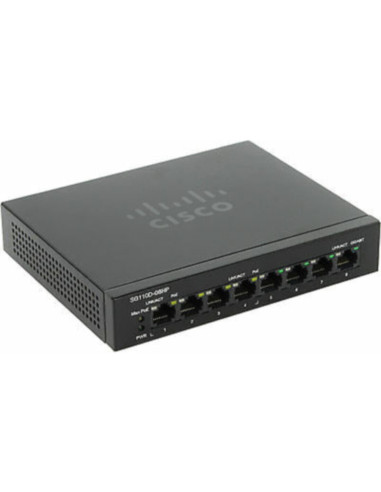 Switch rete gigabit 8 porte PoE