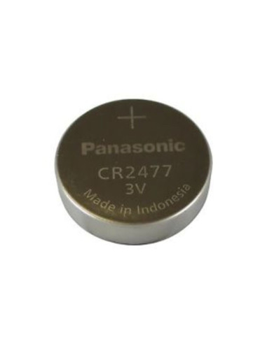 Batteria litio CR2477 Panasonic 3V ⌀24x7,7mm