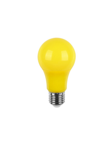Lampada LED 230V 5W E27 gialla