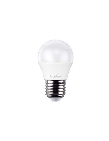 Lampada LED E27 220V 6W mini sfera bianco caldo 940013
