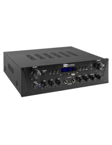 Amplificatore audio 2 zone 100w con mp3/fm/bluetooth