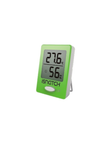 Termometro con umidita' con interruttore con magnete verde