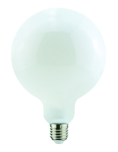Lampada LED E27 220VAC 22W 4000k 3452lm globo G125 milky a filamento