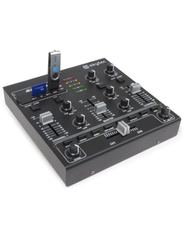 Mixer 4 canali 8 effects/sd/usb/mp3