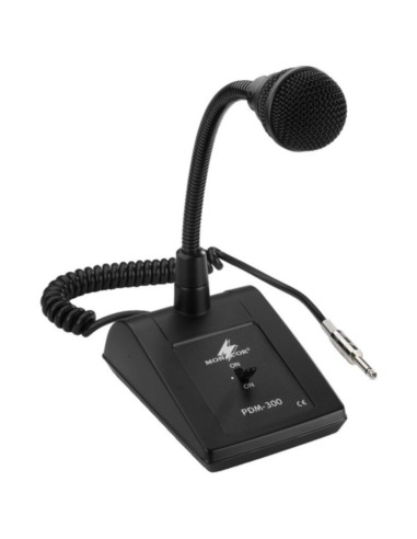 Microfono da tavolo. connettore jack mono 6,3
