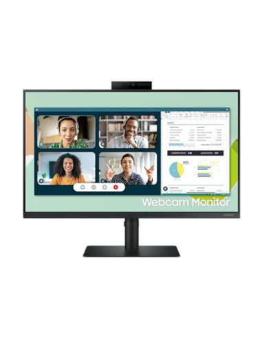 Webcam monitor 24" fullhd con casse integrate HDMI / DisplayPort / USB