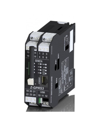 Datalogger Z-GPRS3 GSM/GPRS con I/O telecontrollo e allarmi vocali