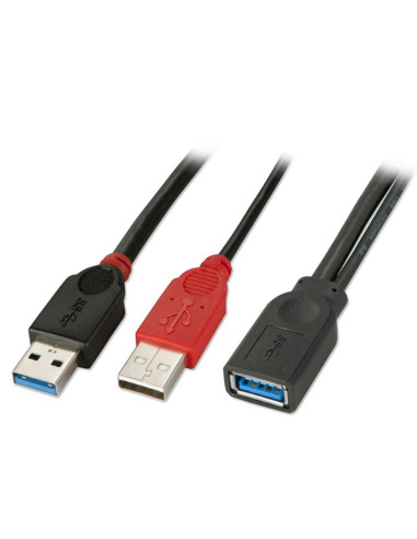 Cavo USB 3.0 M/F 1m + USB 2.0 maschio