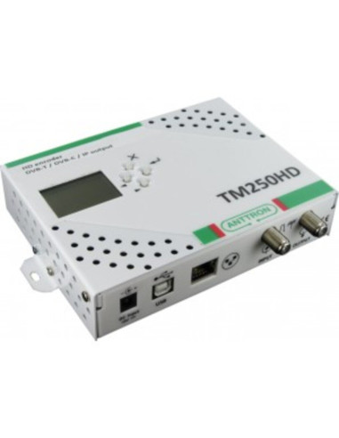 Modulatore digitale hd ingresso HDMI IP in pressofusione - contatti a morsetto