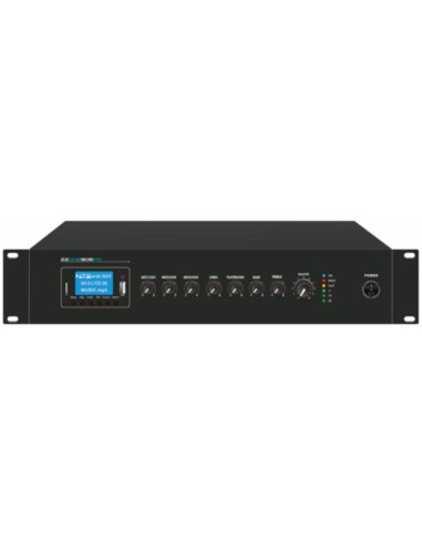 Amplificatore mixer 60W con lettore USB/Bluetooth/FM/DAB