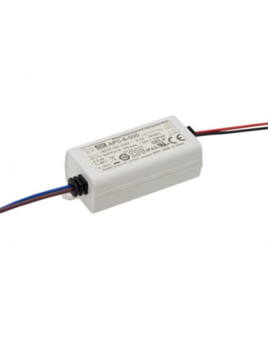 Alimentatore AC/DC enclosed LED 8W 500mA IP67 in 230V out 8-16VDC