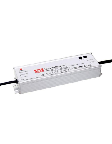 Alimentatore LED 24VDC 185W 7,8A IP67 dimmer 3in1