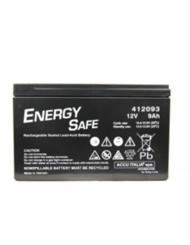 Batteria al piombo 12V 9Ah energy safe