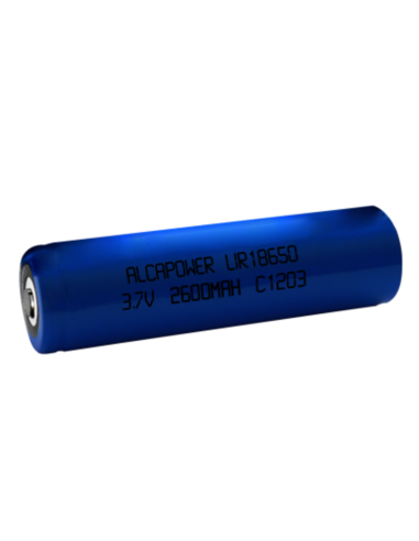 Batteria ricaricabile 18650 li-ion 3,7v 2600mAh polo consumer
