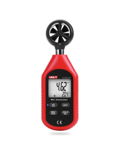 Anemometro mini digitale 0-45m/s UT-363