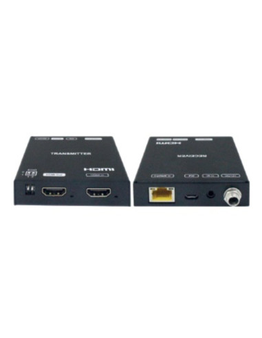 Extender HDMI 4k60hz 4:4:4 cat6 60m poc bypass HDMI+ir biderezionale
