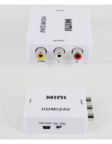 Convertitore da HDMI a composit/audiost