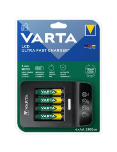 Carica batterie LCD ultra fast charger+