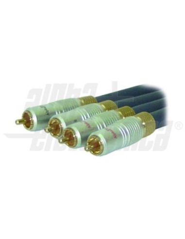 Cavo audio 2rca/2rca gold 3m