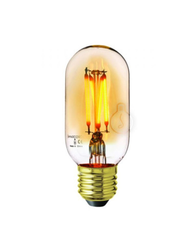 Lampad LED 45mm ambra E27 4W dimm