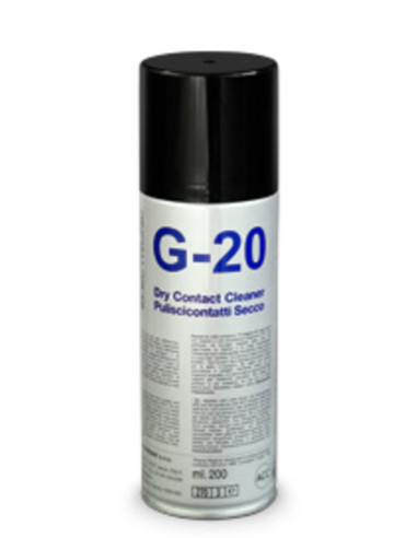 Spray puliscicontatti secco 200ml G-20
