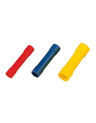 Connettore testa-testa PVC rosso 0,25 - 1,5mm²